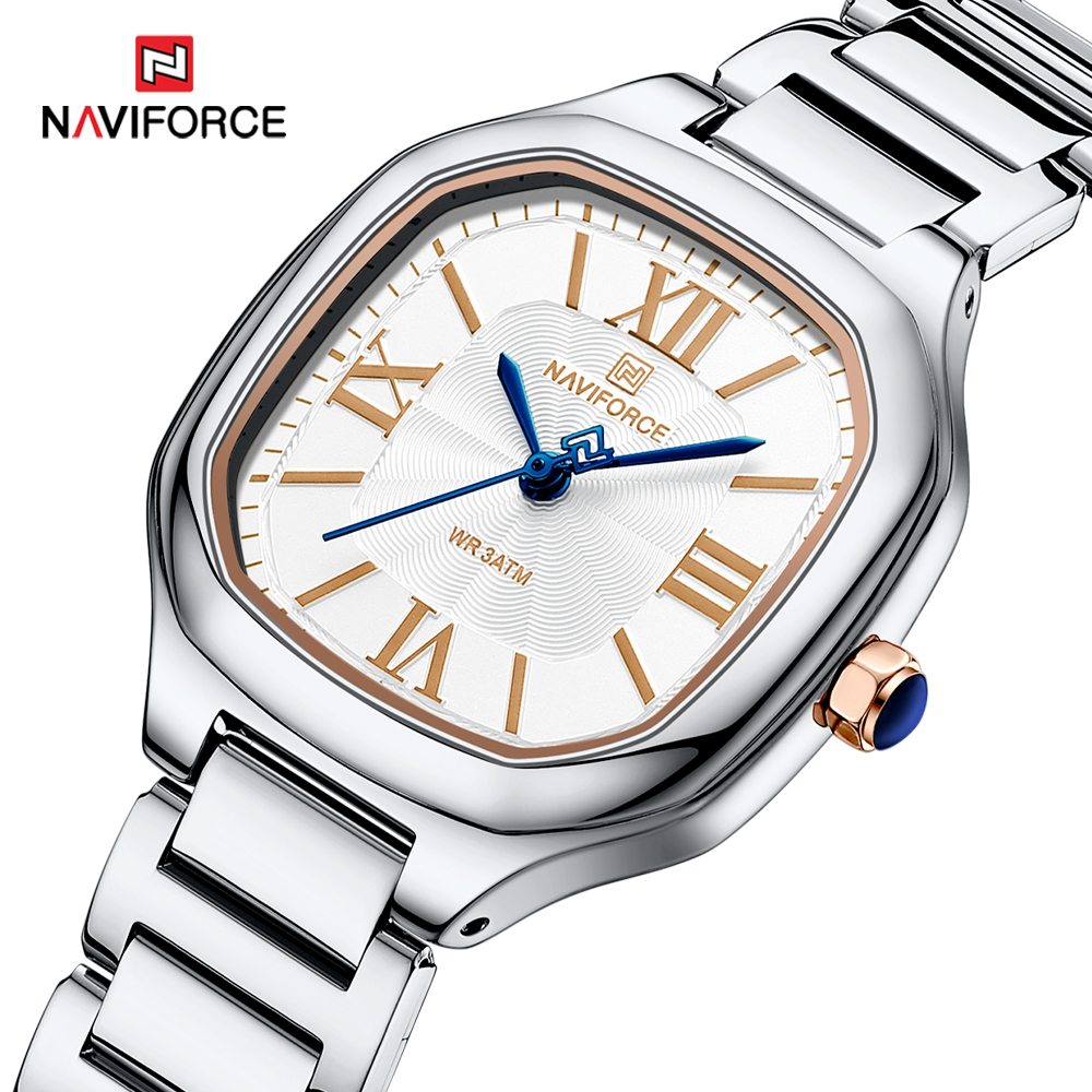 Quiet Luxury Watch - NAVIFORCE Luxury Women's Watch Square Dial