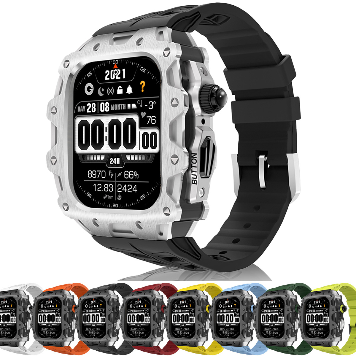 Luxury Watch Apple Bands - Modification Kit Case Band for Apple