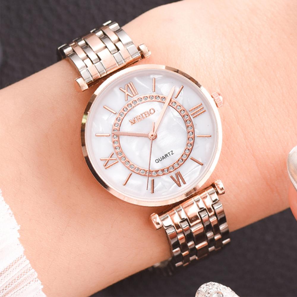 Lux Watch - Luxury Crystal Women Bracelet Watches Top