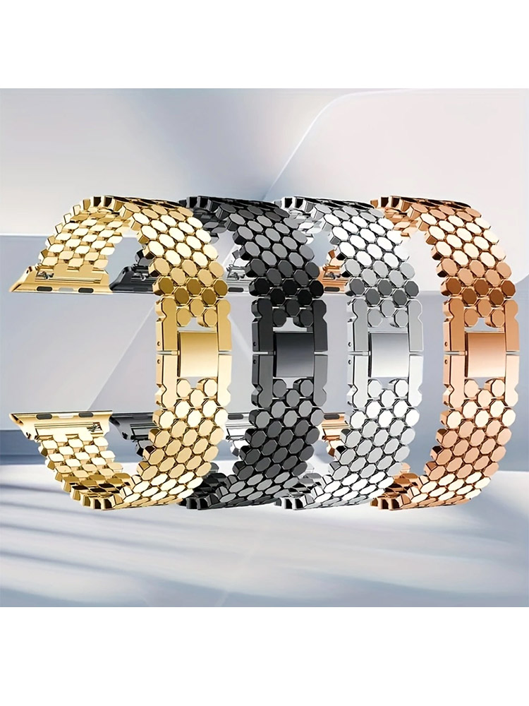 Stainless Steel Strap For Appl - Luxury Watch Apple Bands recension och pris