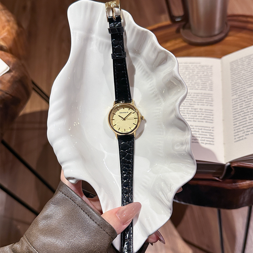 New Luxury Vintage Black And G - Luxury Watch Gold And Black recension och pris