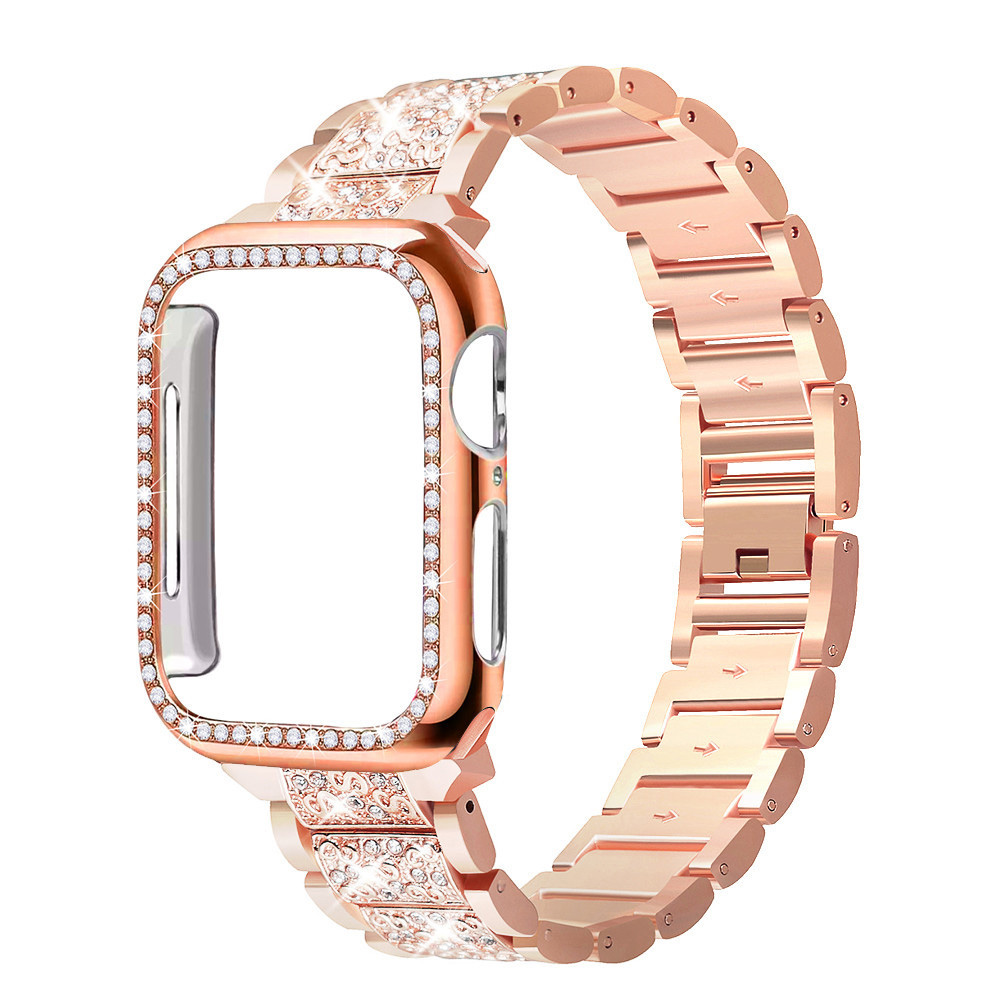 Case+Bling strap for Apple Wat - Luxury Watch Apple Bands recension och pris