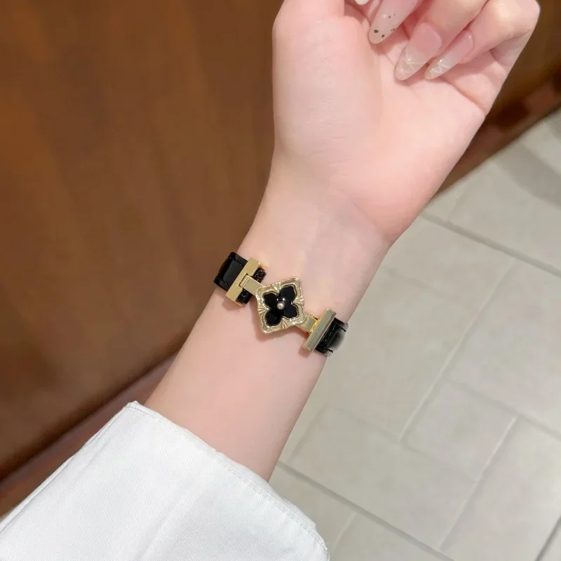 Advanced luxury leather strap  - Luxury Watch Apple Bands recension och pris