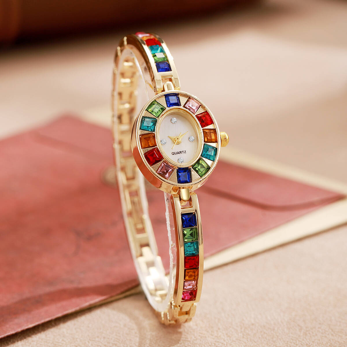 2PCS/Set Luxury Rhinestone Wom - Luxury Women'S Watch recension och pris