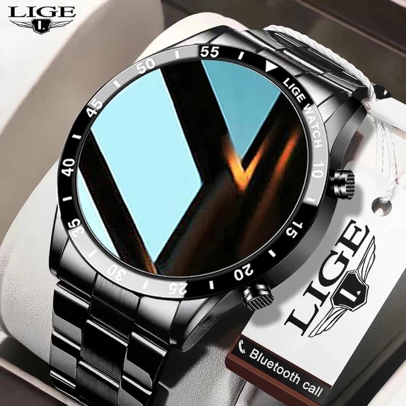 LIGE New Bluetooth Call Smart  - Luxury Watch On Wrist recension och pris