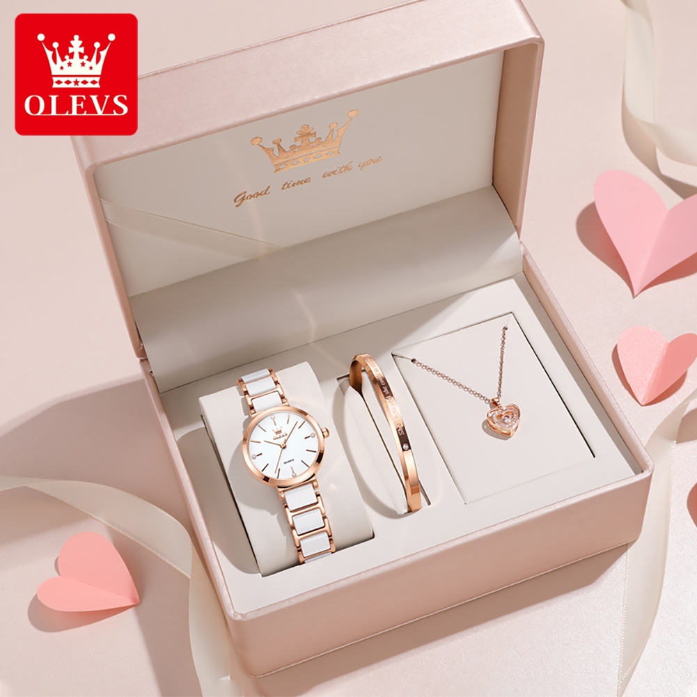 OLEVS Women Watch 5877 Luxury  - Luxury Women'S Watch recension och pris