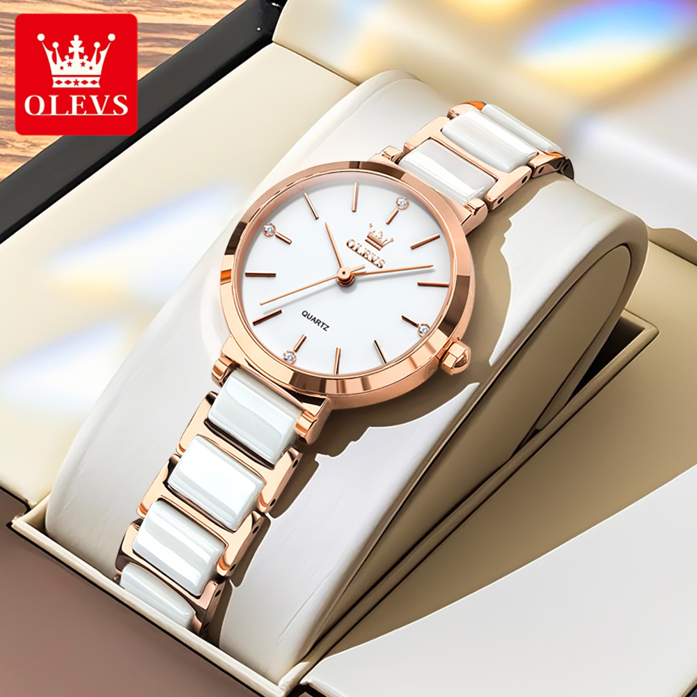 OLEVS Women Watch 5877 Luxury  - Luxury Women'S Watch recension och pris