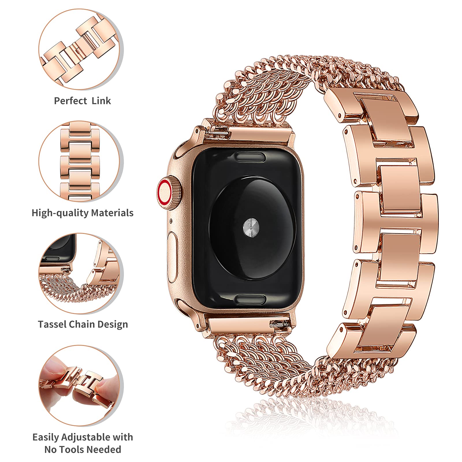 Starlight band for Apple watch - Luxury Watch Apple Bands recension och pris