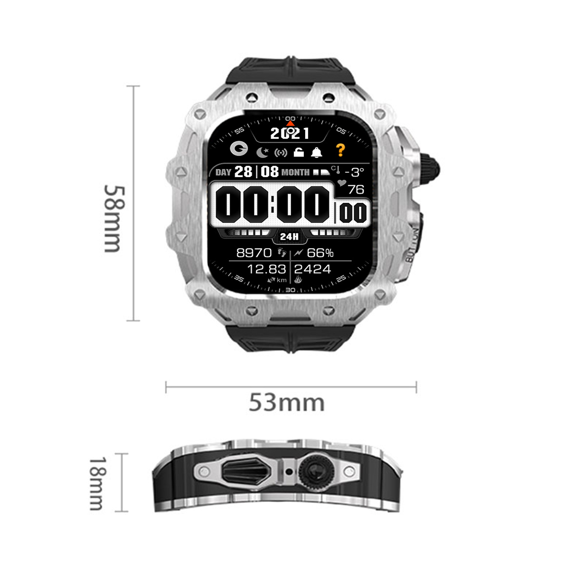 Modification Kit Case Band for - Luxury Watch Apple Bands recension och pris