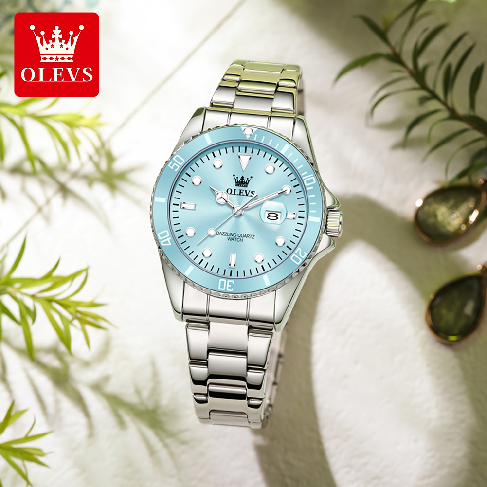 OLEVS Luxury Stainless Steel W - Lux Watch recension och pris