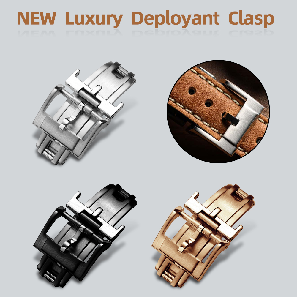 NEW Luxury Deployant Clasp 16m - Quiet Luxury Watch recension och pris