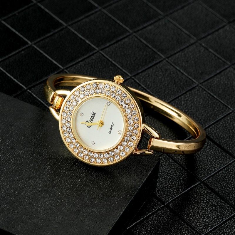 Luxury Gold Round Dial Fashion - Quiet Luxury Watch recension och pris