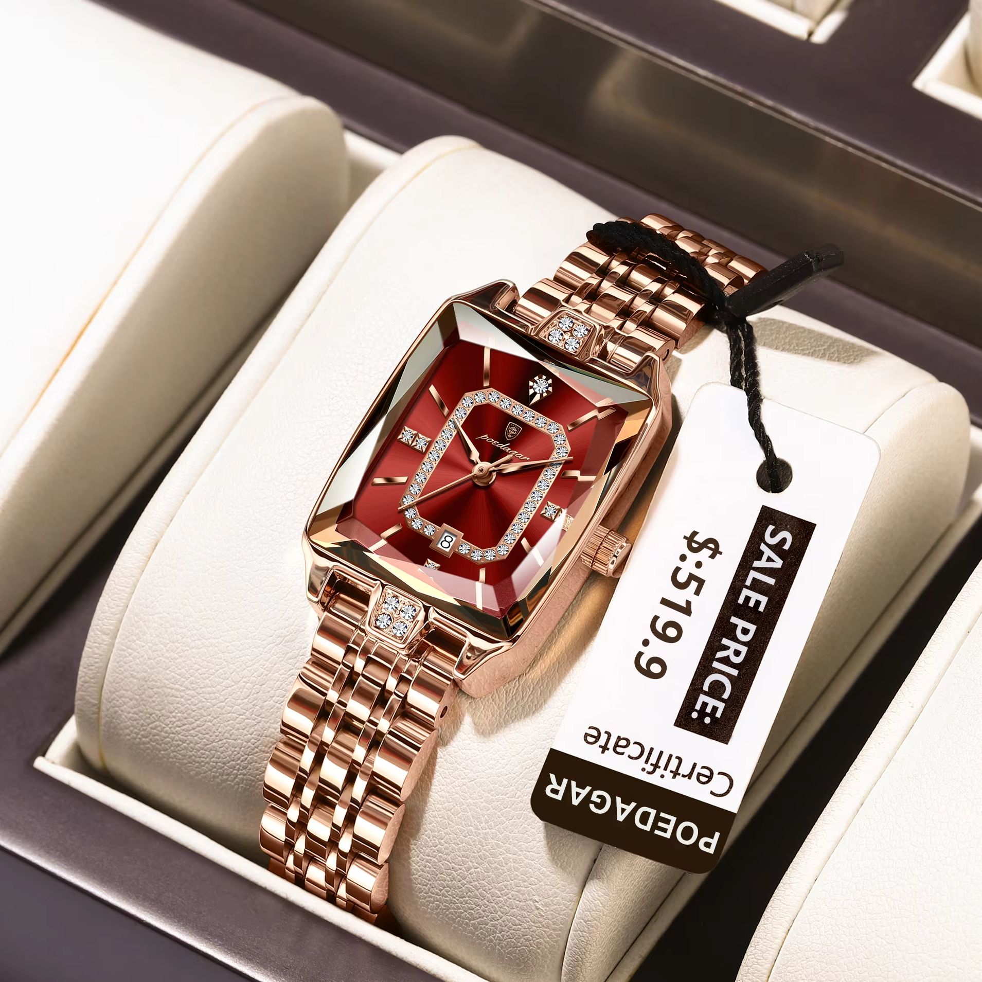 POEDAGAR Fashion Elegant Women - Lux Watch recension och pris