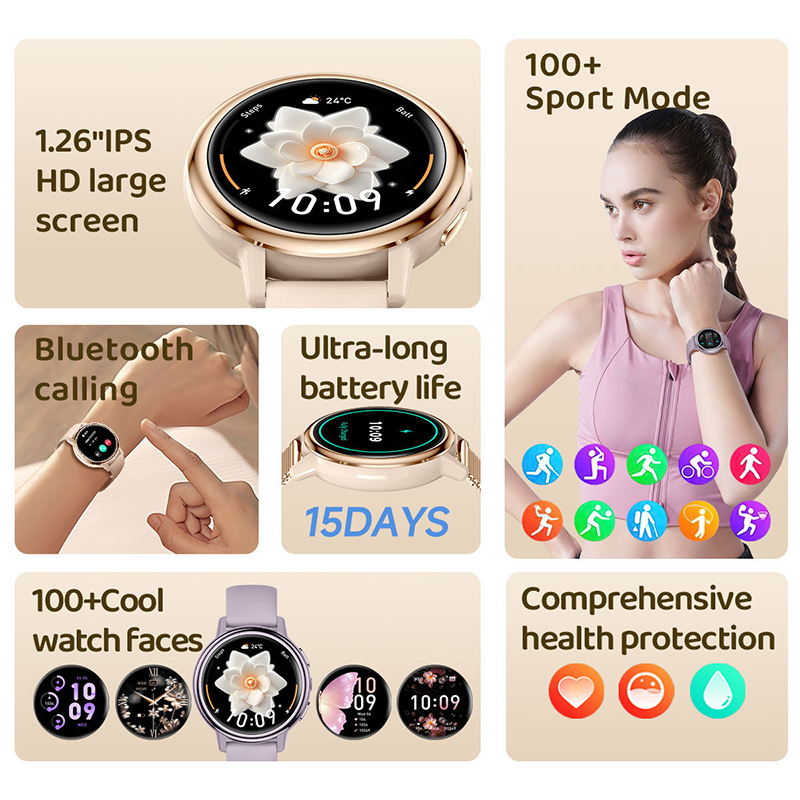 AK88 Luxury Ladies Smart Watch - Luxury Watch On Wrist recension och pris