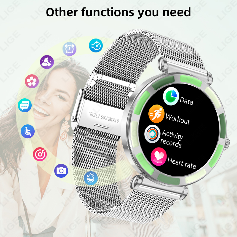LIGE Luxury Women Smart Watche - Luxury Watch On Wrist recension och pris