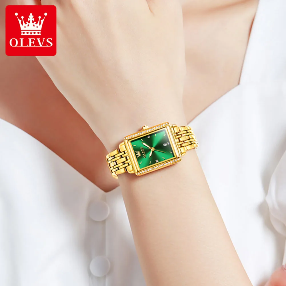 OLEVS 9995 Elegant Quartz Ladi - Lux Watch recension och pris
