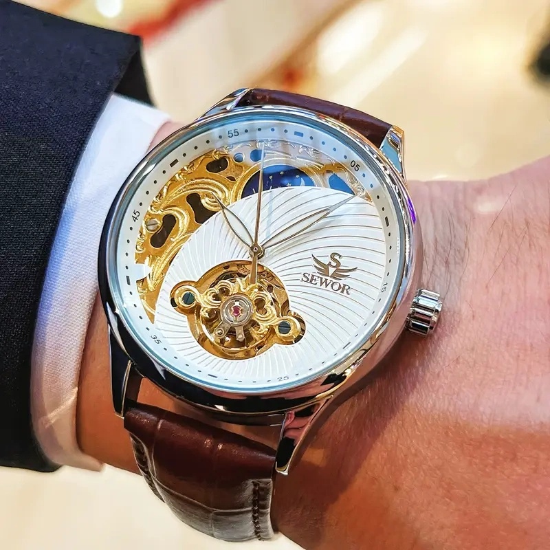 Luxurious Men's Automatic Mech - Luxury Watch Makes recension och pris