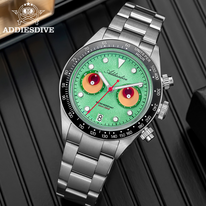 ADDIESDIVE Chronograph Quartz  - Luxury Watch Makes recension och pris