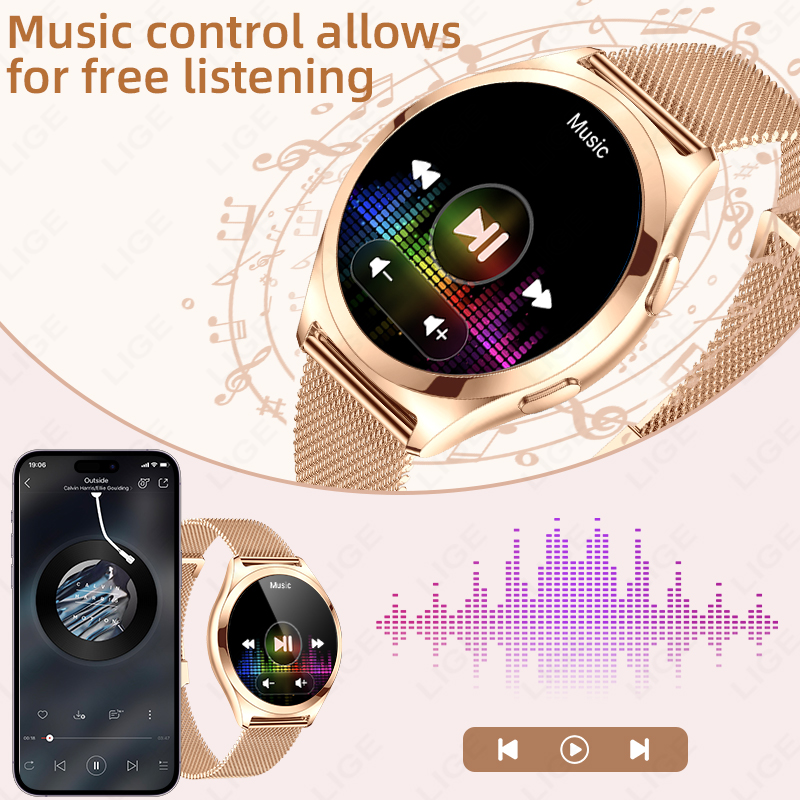 LIGE Luxury Smart Watch For Wo - Luxury Watch On Wrist recension och pris