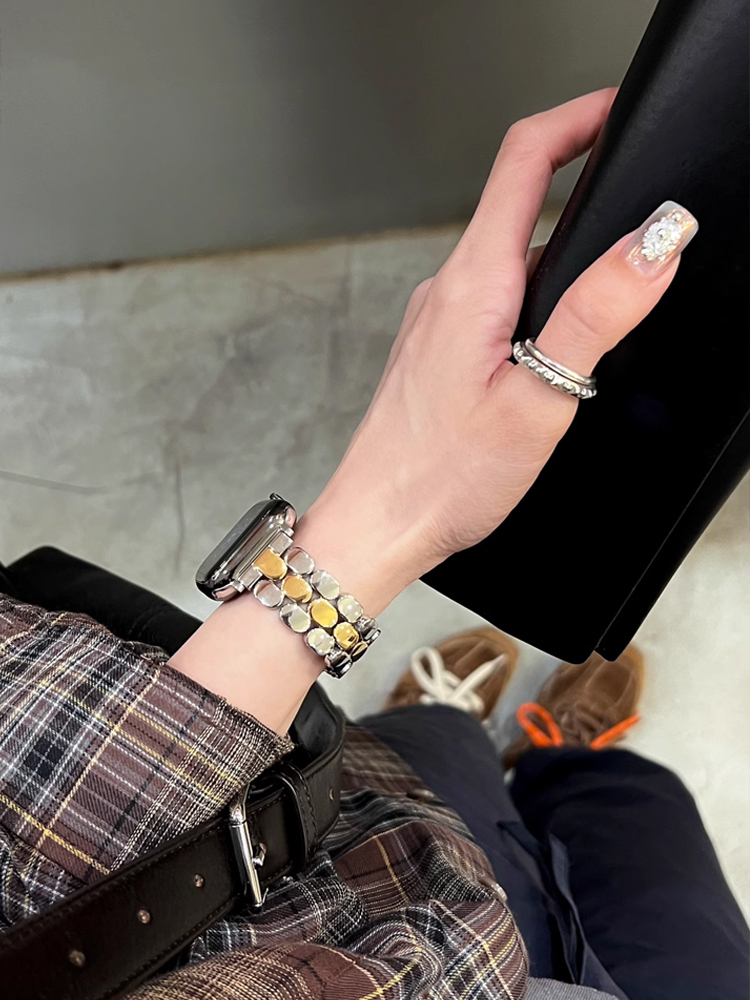 Luxury Stainless Steel Band Fo - Luxury Watch Apple Bands recension och pris