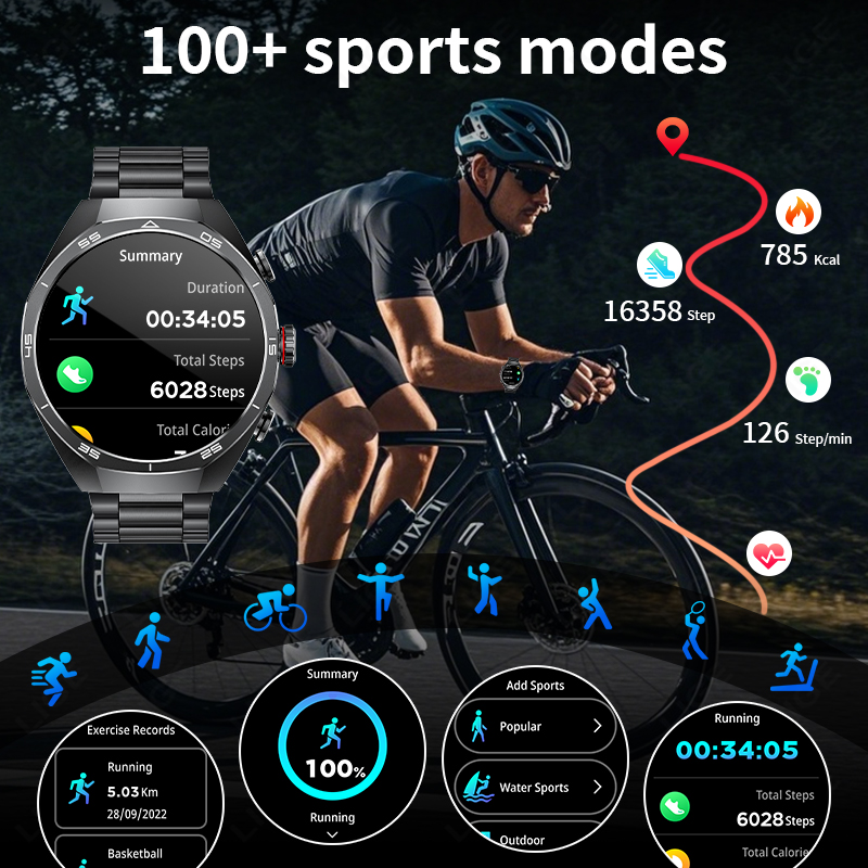 NEW For Android TWS Music Earb - Luxury Watch On Wrist recension och pris