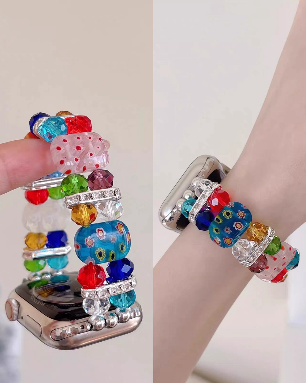 Luxury Elastic Bracelet Link S - Luxury Watch Apple Bands recension och pris