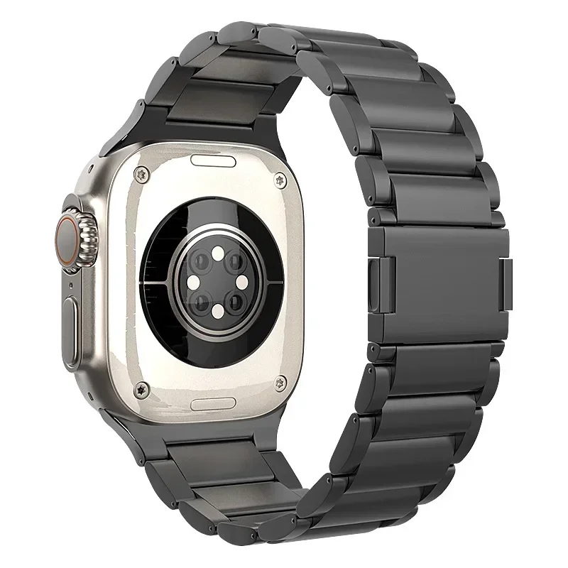 Luxury Titanium Strap for Appl - Luxury Watch Apple Bands recension och pris