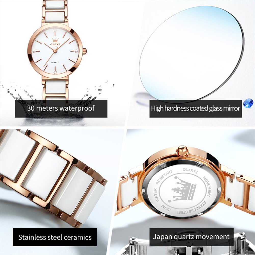 OLEVS Fashion Women Watches Re - Lux Watch recension och pris