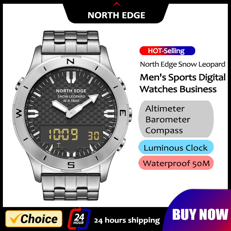 NORTH EDGE Men's Sports Digita - Luxury Watch On Wrist recension och pris